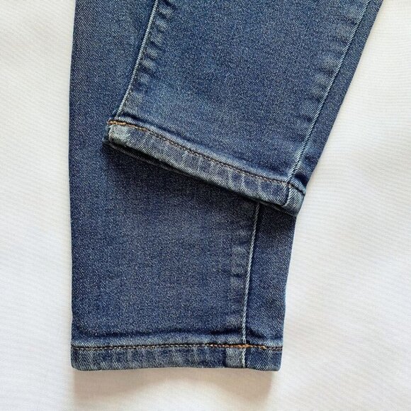 EVERLANE WOMEN'S MEDIUM WASH HIGH RISE SKINNY JEANS - 27 - Picture 8 of 10